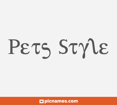 Pets Style